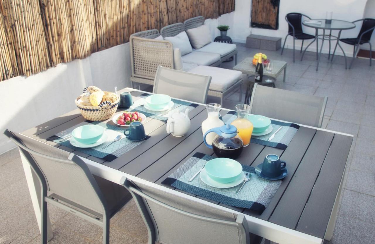 Central Olhao Home - Private Spacious Sunlit Patio Olhão Εξωτερικό φωτογραφία